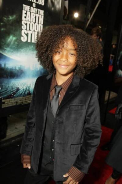 Jaden Smith at an event for Den, kdy se zastavila Země (2008)