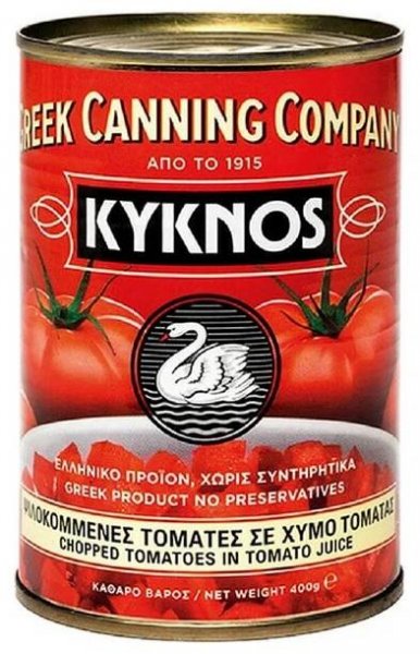 Kyknos Rajčata krájená na kostky Řecko 400 g