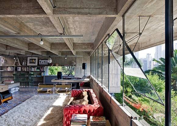 Interiér Casa Butantã - 1957, São Paulo