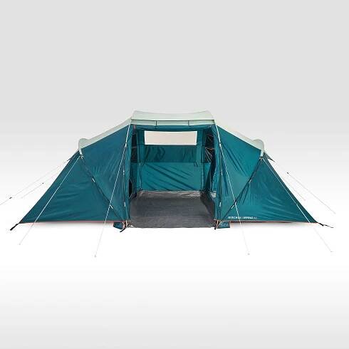 Rodinný prútový stan Arpenaz 4.2 pre 4 osoby s 2 spálňami - Decathlon