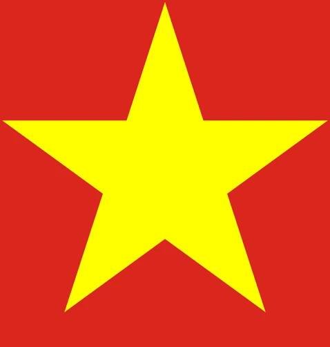 Obrázek státní vlajky státu Vietnam - v rozlišení 2048x1365 - Východní Asie