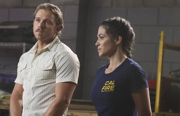 Max Thieriot as Bode Leone and Stephanie Arcila as Gabriela Perez— 'Fire Country' Season 3 Episode 2 