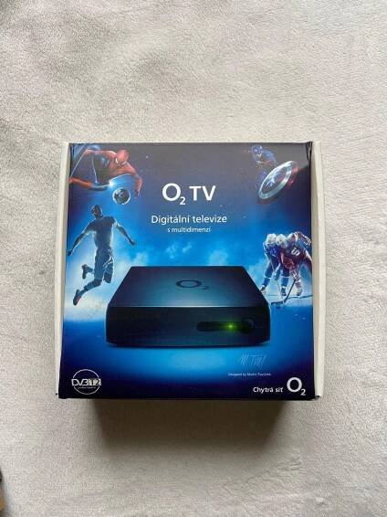 Set top box O2 - TV, audio, video