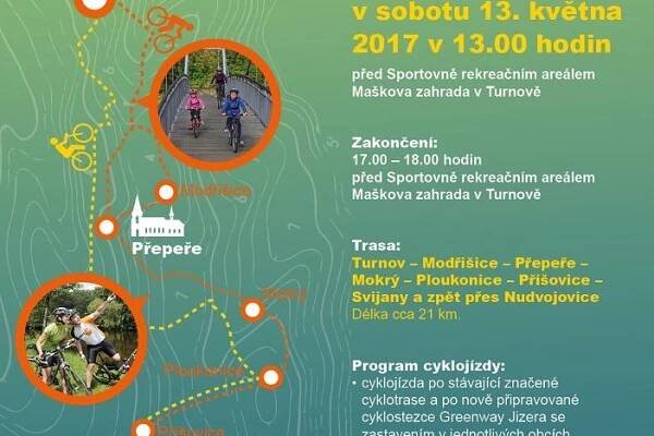CYKLOJÍZDA GREENWAY JIZERA S PRŮVODCEM