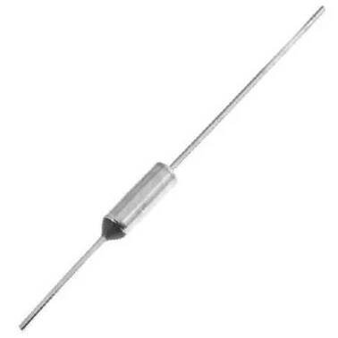 Tepelná pojistka 128(130)°C 10A/250V 12mm