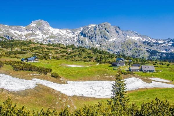 Výstup okruhem na vrchol Hochschwab skrze kvetoucí alpské louky