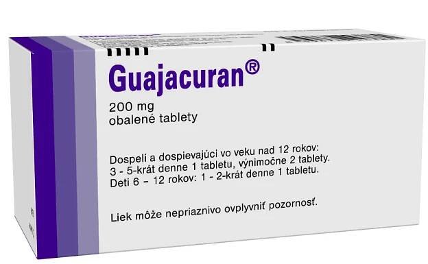 GUAJACURAN 200 mg 1×50 tbl, liek