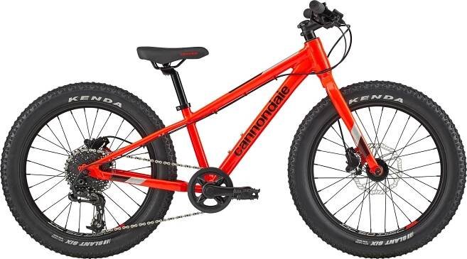 Dětské kolo Cannondale Cujo 20"+ Race - Acid Red
