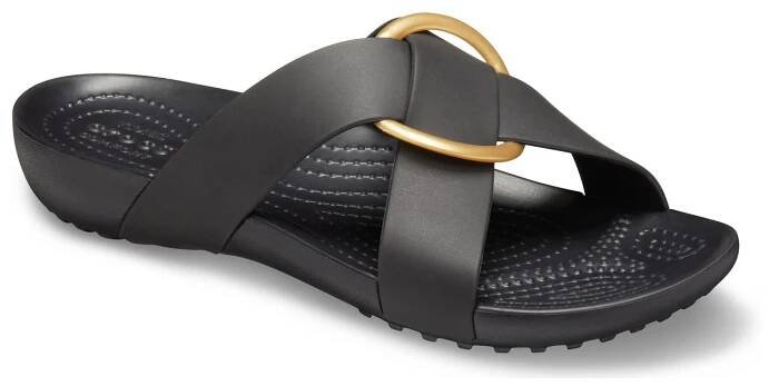 Crocs Serena Metalic Slide - Superjeans.cz