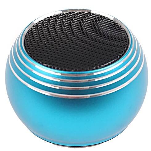 Mini Bluetooth reproduktor M9 modrý - náhled 2