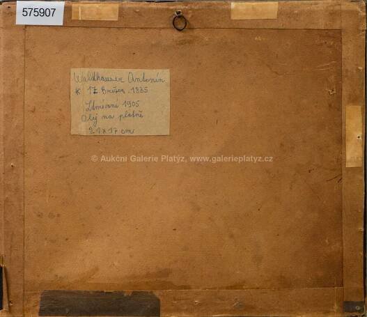Antonín Waldhauser / Červánky - detail aukce « Aukce « Aukční Galerie Platýz
