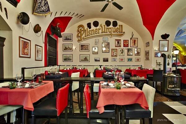 Restaurace La Casa Argentina: Restaurace La Casa Argentina v ulici Dlouhá 35 v Praze