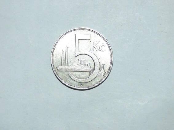 5 Kč 1938, skutečně nádherná!