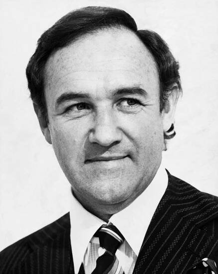 Gene Hackman as Lex Luthor in Superman (1978).