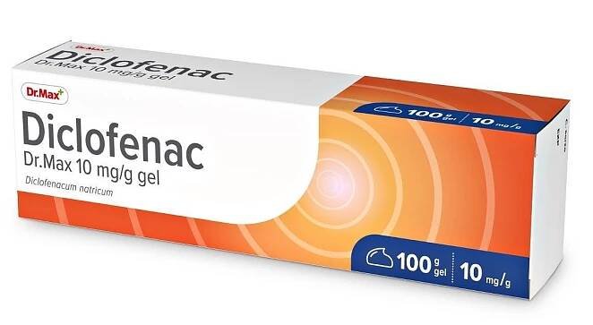 Dr.Max Diclofenac 10 mg/g gel 100 g