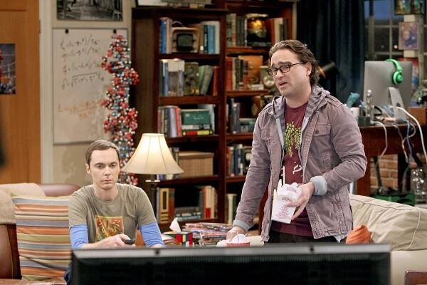 Teorie velkého třesku - Alternativa zakončení - Z filmu - Jim Parsons, Johnny Galecki