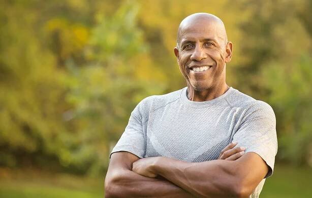 Man Smiling