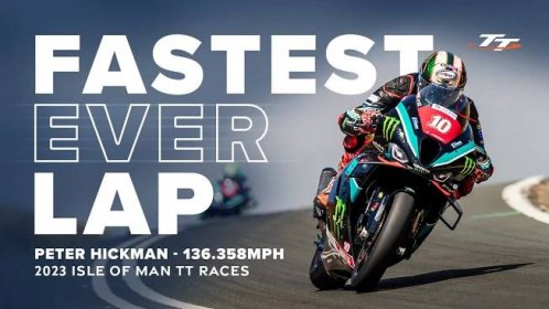 Fastest EVER Lap of the Isle of Man TT