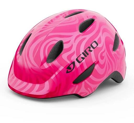 Dětská cyklistická helma GIRO Scamp růžová