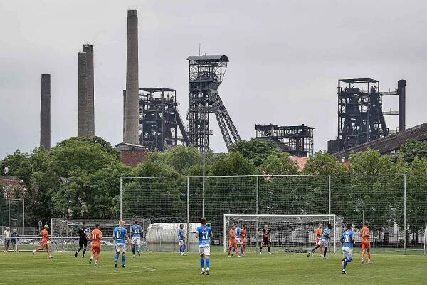Přípravný zápas FC Baník Ostrava - Termalica B-B, 2. července 2022 v Ostravě.