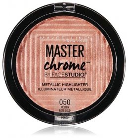 Maybelline Master Chrome rozjasňovač odstín 05 Rose Gold 8 g