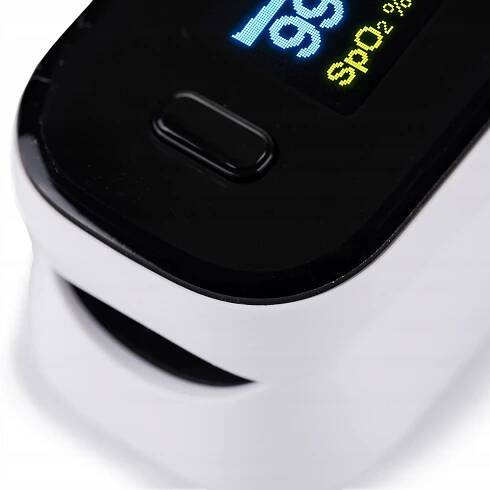 OROMED LÉKAŘSKÝ PULZNÍ OXYMETR NA PRST PULSOMETR OLED OXIMETER WHITE + SMYČKA Značka Oromed