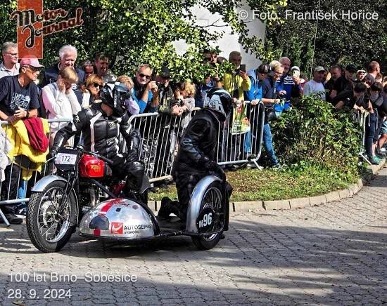 100 let Brno–Soběšice 2024 objektivem Františka Hořice – Veteran Automoto Club Brno