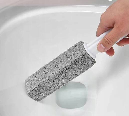 PEMZA NA WC, ČIŠTĚNÍ TOALETY, ČIŠTĚNÍ KAMENE, MYTÍ ZÁCHODU Typ štětka