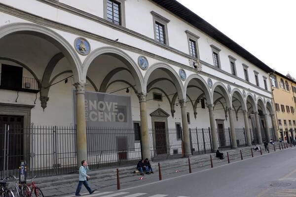 Piazza Santa Maria Novella in Florence, Italy