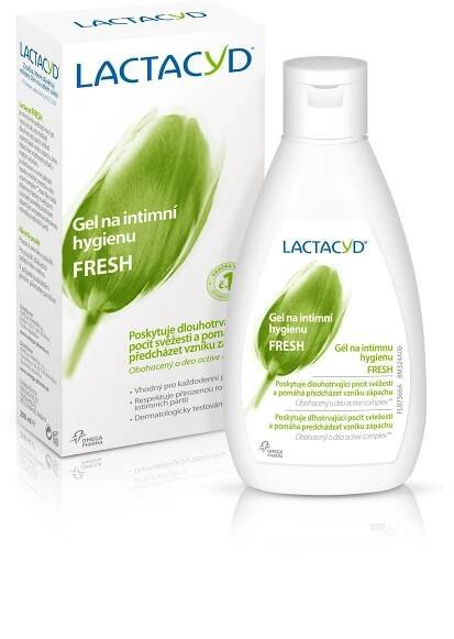 Intimní gel LACTACYD Retail Fresh Mentol 200 ml