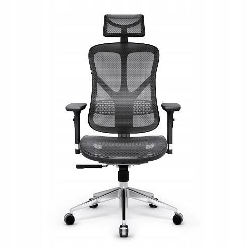 Ergonomická kancelářská židle tvarovaná Diablo V-Basic černo-šedá Značka Diablo Chairs