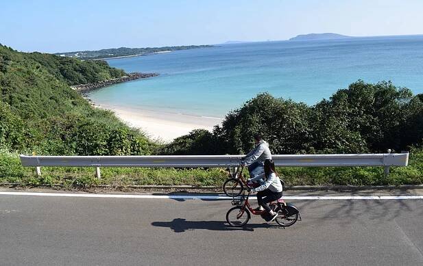 Cycling in the Goto Islands