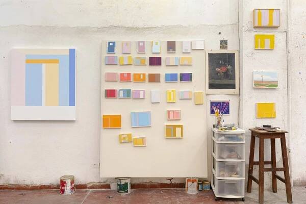 Paulo Pasta, "Pintura de bolso" — Mateus Nunes