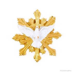 Křest | Duch svatý - plastika s magnetem (4,5 cm) | Pro ecclesia catolica