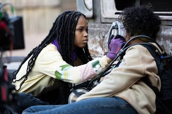 Quvenzhané Wallis - Poslední nádech - Z natáčení
