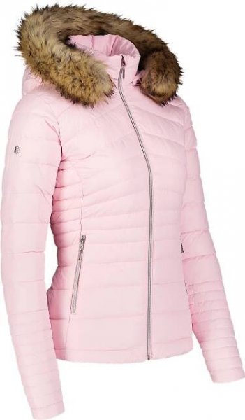 Nordblanc Světle růžová dámská péřová bunda DECOY
