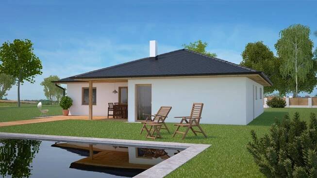Dřevostavba na klíč EKONOMY 139, 4kk, 139m2 | ALFAHAUS