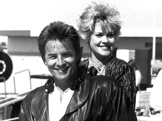 Don Johnson, Melanie Griffith, 1987