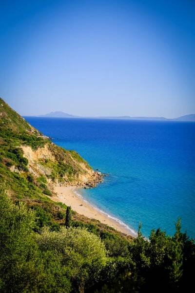 Petani Beach on Kefalonia