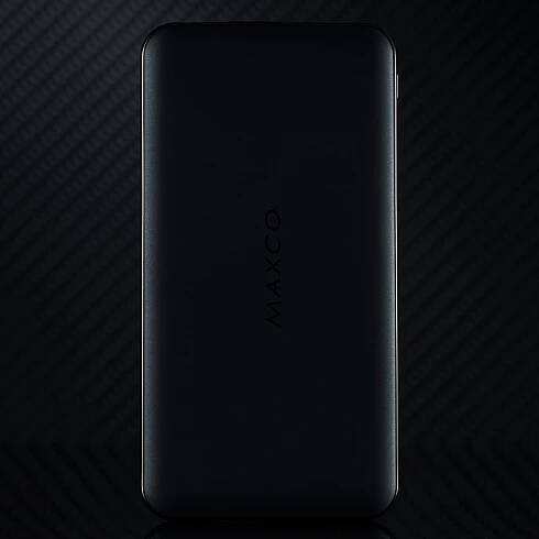MAXCO MR8000C Power Bank 8000mAh Tragbares Ladegerät Ultrakompaktes Backup-Ladegerät 2.4A Ausgang Hochgeschwindigkeits-Ladeersatz