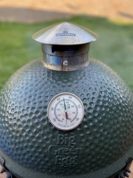 Big Green Egg Chimney Cap