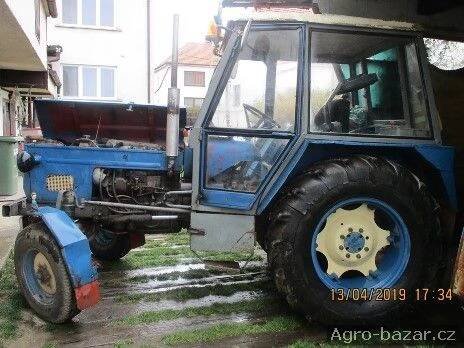 zetor 6911 i s vlečkou