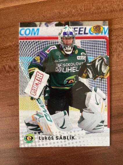 Lukáš Sáblík - Hokejové karty
