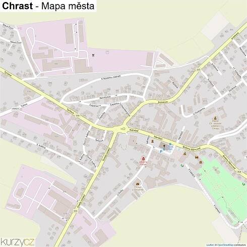 Chrast - mapy | Kurzy.cz