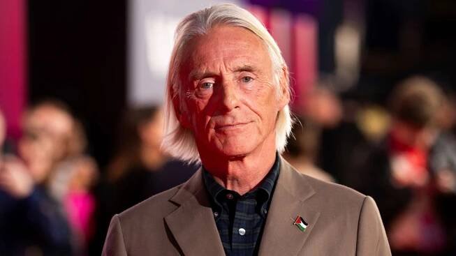Former The Jam frontman Paul Weller is one of the artists to have given Kneecap their backing. Pic: AP 