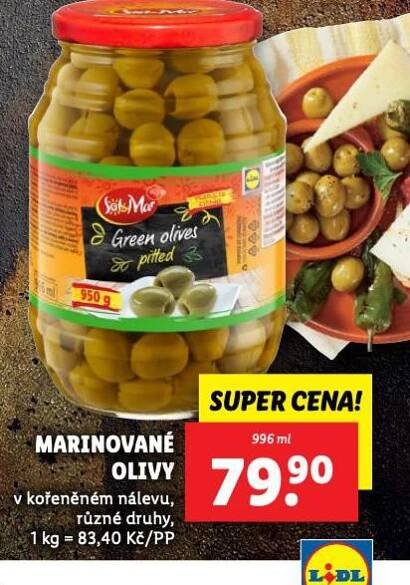 MARINOVANÉ OLIVY