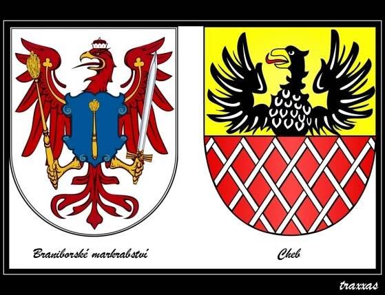 Braniborské markrabství a chebsko