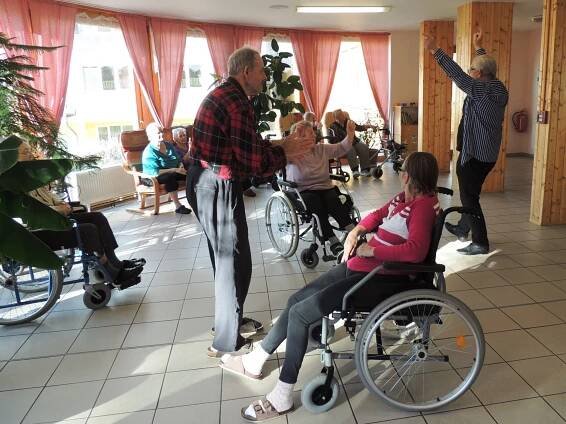 Taneční terapie - Dům seniorů Kdyně