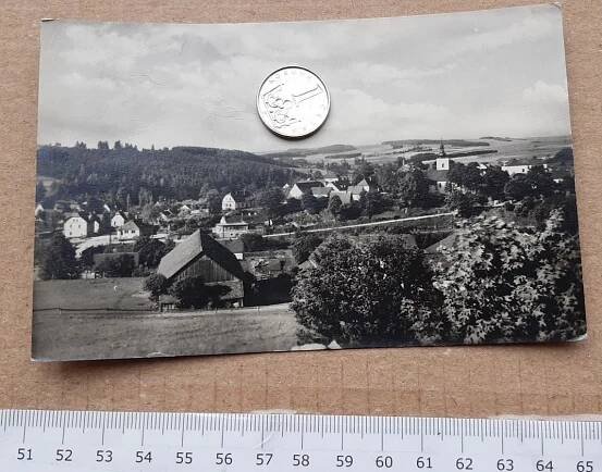 Břidličná Jeseníky Sudety echt foto pohled 1956 ORBIS - Pohlednice místopis