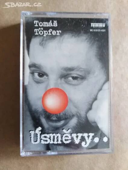 Tomáš Töpfer - Úsměvy - MC kazeta - Praha, Chodov - Bazar